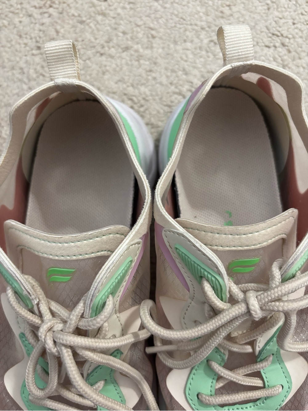 Fabletics Lavender & Mint Women's Sneakers - Picture 7 of 7